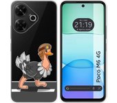 Funda Silicona Xiaomi Poco M6 4G Avestruz