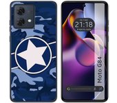 Funda Silicona Motorola Moto G84 5G Camuflaje 03