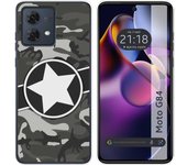 Funda Silicona Motorola Moto G84 5G Camuflaje 02