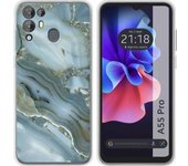 Funda Silicona Blackview A55 Pro Mármol 09