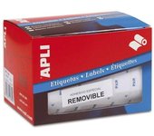 Etiquetas Adhesivas en Rollo 10084 PVP/ 12 x 18mm/ 3360 uds