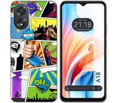 Funda Silicona Oppo A18 Comic