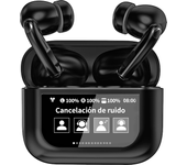 Auriculares inalámbricos TWS con ANC y pantalla