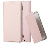 Funda Libro para Motorola MOTO Z en CLASSY ORO ROSA - Cubierta Proteccion con Cierre Magnetico, Tarjetero y Funcion de Suporte - Etui Case Cover Carcasa