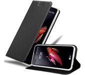 Funda Libro para LG X SCREEN en CLASSY NEGRO - Cubierta Proteccion con Cierre Magnetico, Tarjetero y Funcion de Suporte - Etui Case Cover Carcasa
