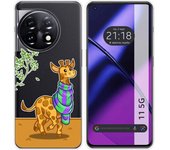 Funda Silicona Oneplus 11 5G Jirafa