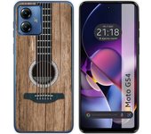 Funda Silicona Motorola Moto G54 5G Madera 11