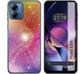 Funda Silicona Motorola Moto G54 5G Abstracto