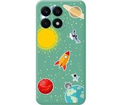 Funda Silicona Verde Honor X8a Espacio