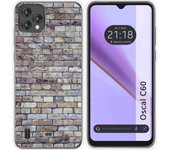 Funda Silicona Blackview Oscal C60 Ladrillo 02
