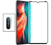 Película de Camara trasera + Vidrio templado 5D Cubierta completa curvada para Huawei P30 Pro
