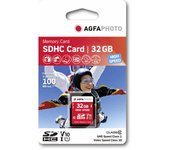 Tarjeta de memoria agfaphoto sdhc 32gb high speed ??class 10 uhs i u1 v10