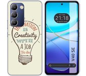 Funda Silicona Vivo V40 SE 5G Creativity