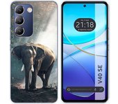 Funda Silicona Vivo V40 SE 5G Elefante