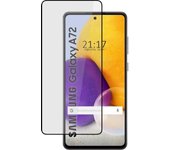 Protector Cristal Templado Completo 5D Full Glue Negro para Samsung Galaxy A72 Vidrio