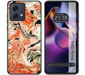 Funda Silicona Motorola Moto G84 5G Mármol 12