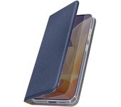 Funda para Motorola Moto G85 Tarjetero Soporte Solapa Magnética Azul oscuro