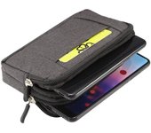 Funda para HTC Desire 12 Cinturon Horizontal Multiusos Jeans