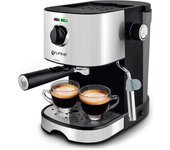 CAFETERA ESPRESSO GRUNKEL, 15 BARES, 850W, PLATA