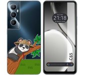 Funda Silicona Realme C65 4G Panda