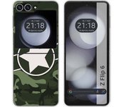 Carcasa Samsung Galaxy Z Flip 6 5G Camuflaje 01