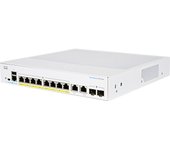Cisco CBS350-8FP-2G-EU switch Gestionado L2/L3 Gigabit Ethernet (10/100/1000) Plata