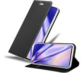 Funda Libro para Samsung Galaxy A51 en CLASSY NEGRO - Cubierta Proteccion con Cierre Magnetico, Tarjetero y Funcion de Suporte - Etui Case Cover Carcasa