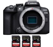 EOS R10 + 3 SanDisk 32GB Extreme PRO UHS-II SDXC 300 MB/s + PDF MCZ DIRECT 20 TÉCNICAS PARA MEJORAR