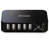 DUB-H7 USB 2.0 Type-B 480 Mbit/s Negro