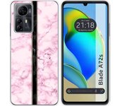 Funda Silicona Zte Blade A72s Mármol 04