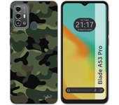 Funda Silicona Zte Blade A53 Pro Camuflaje