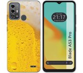 Funda Silicona Zte Blade A53 Pro Cerveza
