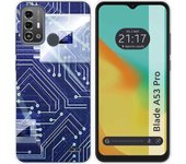 Funda Silicona Zte Blade A53 Pro Circuito