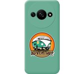 Funda Silicona Líquida Verde Xiaomi Redmi A3 Adventure