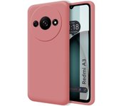 Funda Silicona Líquida Ultra Suave Xiaomi Redmi A3 Rosa