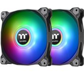 Thermaltake Pure Duo 12 Universal Ventilador 12 cm Negro 2 pieza(s)