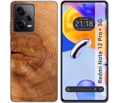 Funda Silicona Xiaomi Redmi Note 12 Pro+ Plus 5G Madera 04