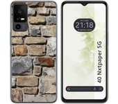 Funda Silicona TCL 40 NXTPAPER 5G Ladrillo 03