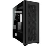 7000D Airflow Caja PC USB 3.2 Acero Aleado ATX Full Tower 3 Ventiladores Negro