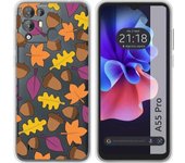 Funda Silicona Transparente Blackview A55 Pro Otoño