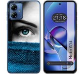 Funda Silicona Motorola Moto G14 Ojo
