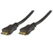 Microconnect 2m miniHDMI C/miniHDMI C cable HDMI HDMI Type C (Mini) Negro