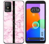 Funda Silicona TCL 403 Mármol 04