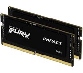 FURY Impact Memoria RAM 16GB DDR5 4800 MHz CL38 Negro