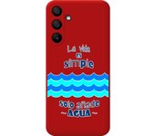 Funda Roja Samsung Galaxy A15 4G / 5G Agua
