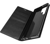 Funda Samsung Galaxy S22 Ultra Piel Tarjetero Soporte Vídeo - Negro