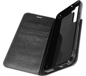 Funda Samsung Galaxy S22 Plus Piel Tarjetero Soporte Vídeo - Negro