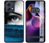Funda Silicona Motorola Moto G84 5G Ojo