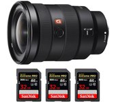 FE 16-35mm f/2.8 GM + 3 SanDisk 32GB Extreme PRO UHS-II SDXC 300 MB/s + PDF  pulgadas pulgadas20 TÉCNICAS PARA MEJOR