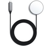 Satechi ST-UCQIMCM cargador de dispositivo móvil Gris, Blanco Interior